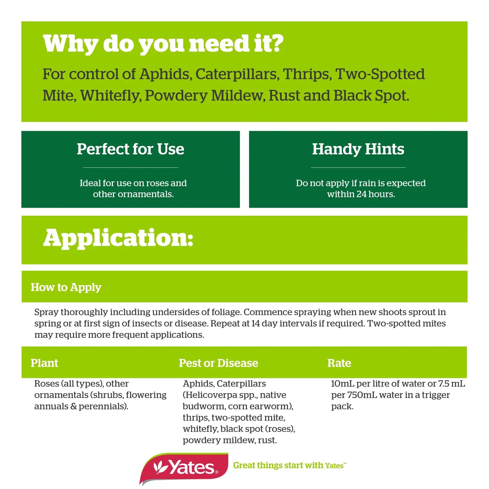 Yates Rose Shield Concentrate 200 mL