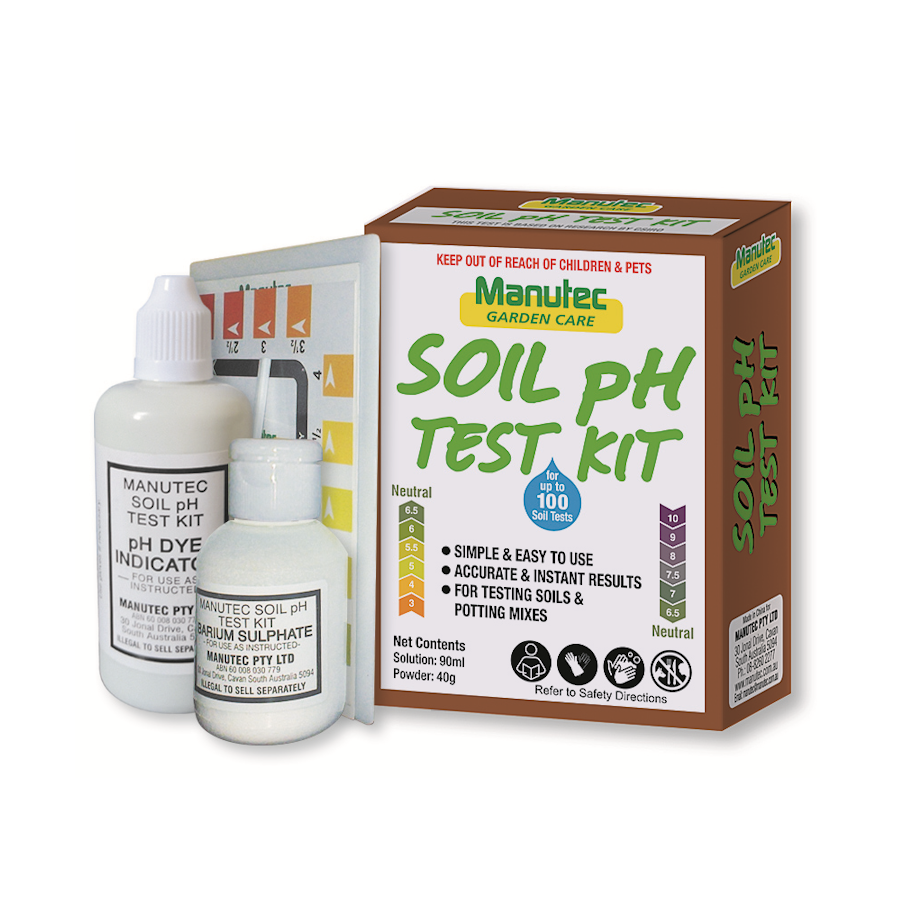 Manutec Soil pH Test Kit box