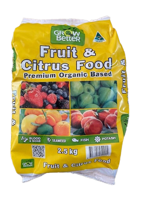 Grow Better Fruit and Citrus Food 2.5 kg bag