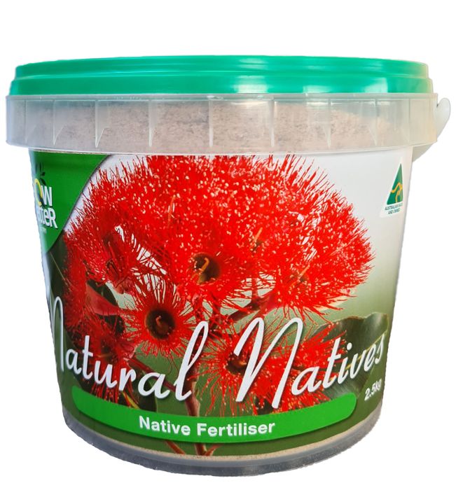 Grow Better Natural Natives low phosphorus native fertiliser 2.5 kg