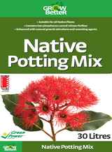 Grow Better Native Potting Mix 30 litre bag