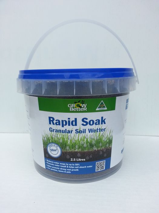 Grow Better Rapid Soak granular soil wetter 2.5 L bucket