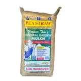Farmer Tom's chopped pea straw mulch 50 litre bale