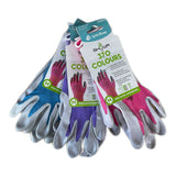 Showa 370 gardening gloves, size medium, assorted colours