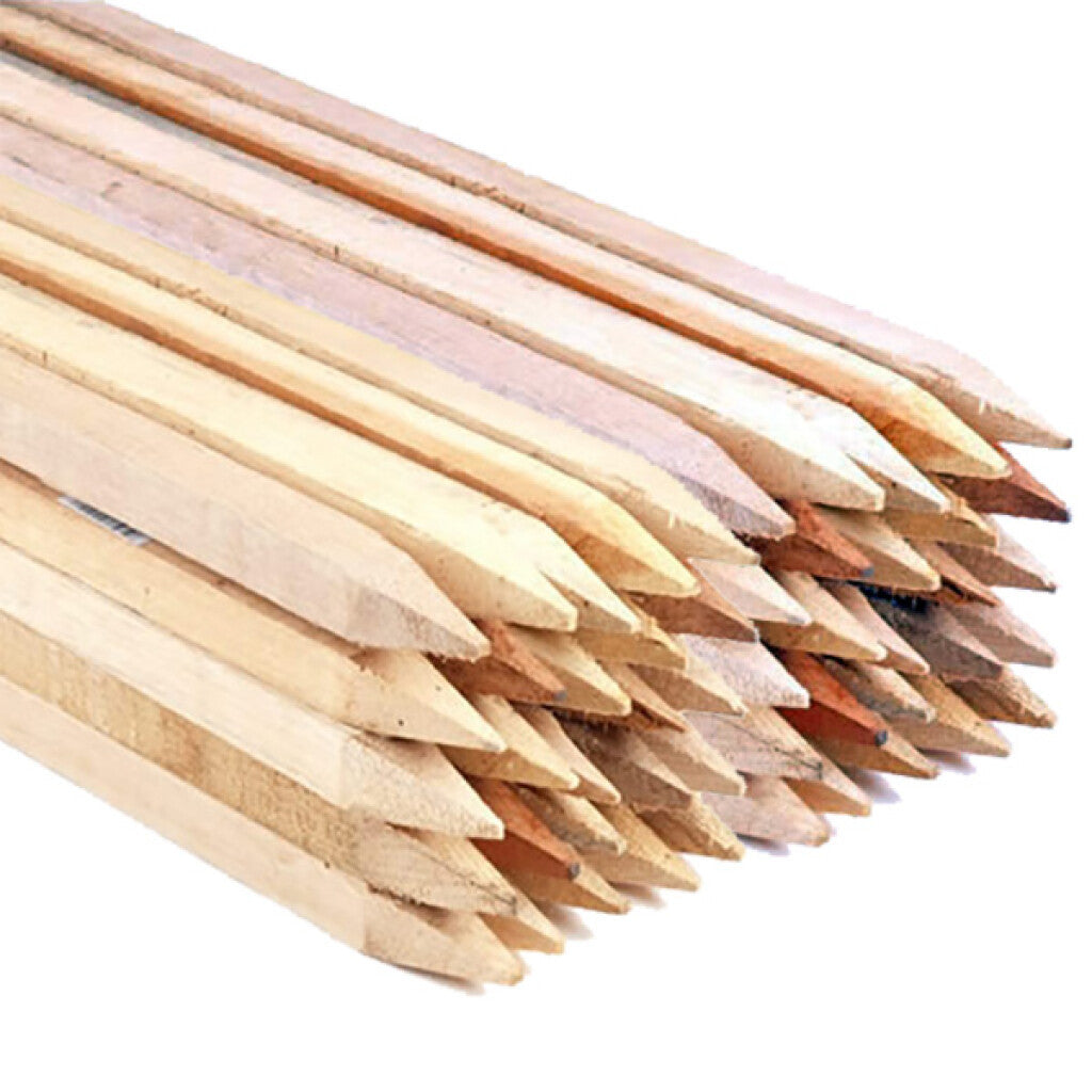 Hardwood stakes 1500 x 25 x 25 mm